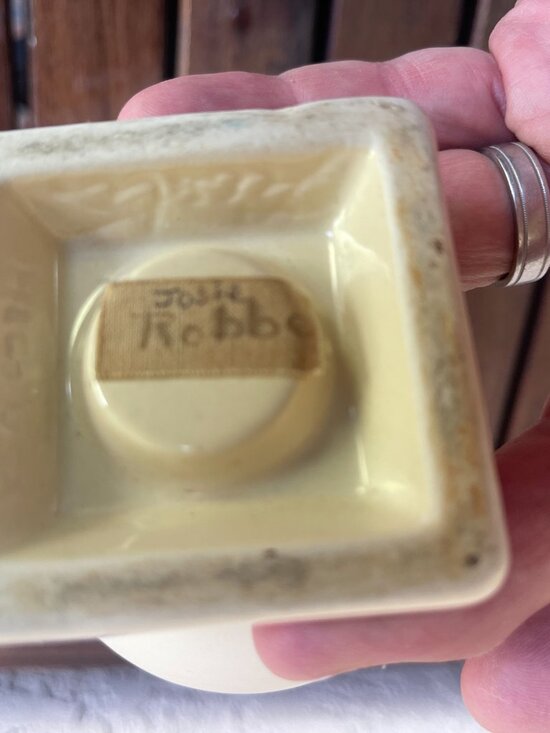 Art Deco 1930's Fiesta® Original Ivory Bulb Candle Holders - Pair - Picture 4 of 4